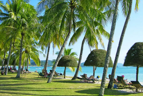 keindahan Pantai Cenang