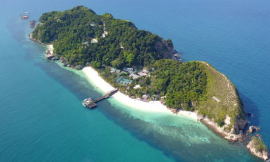 Pulau Rawa keindahan