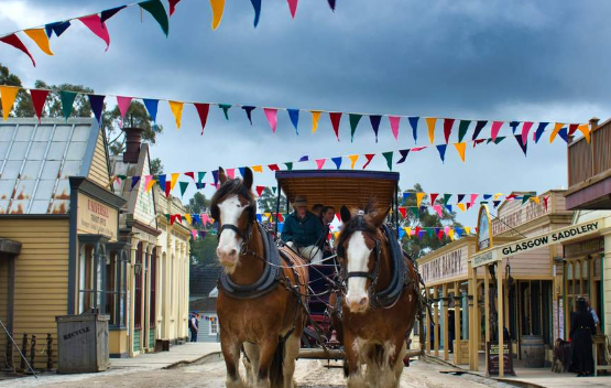 keindahan Sovereign Hill