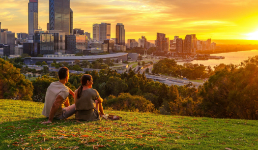 keindahan Kings Park Perth