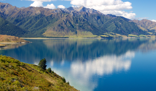 keindahan Lake Wanaka