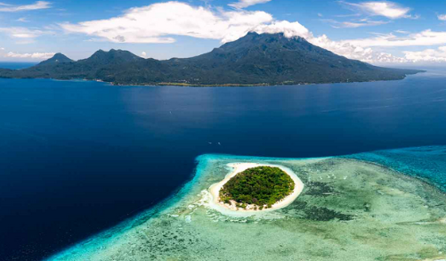 keindahan White Island