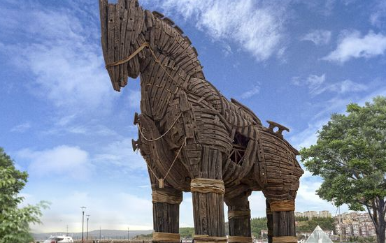 keindahan Troy di Canakkale