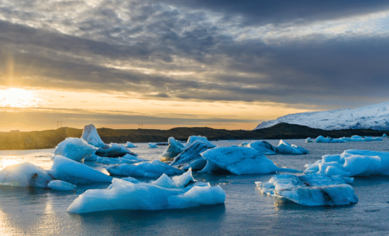 keindahan Diamond Beach Jökulsárlón