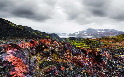 Keindahan Krafla Lava Fields