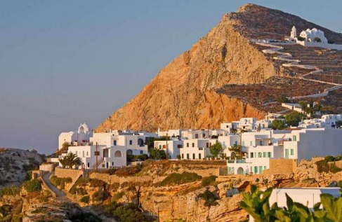 Keindahan Folegandros Cyclades