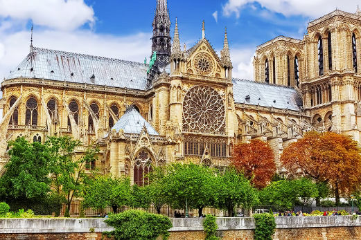 Keindahan Katedral Notre-Dame