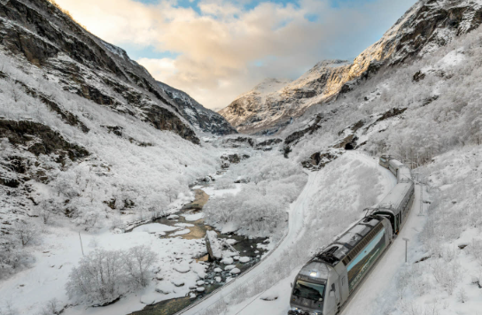 Keindahan Norway Flåm Railway