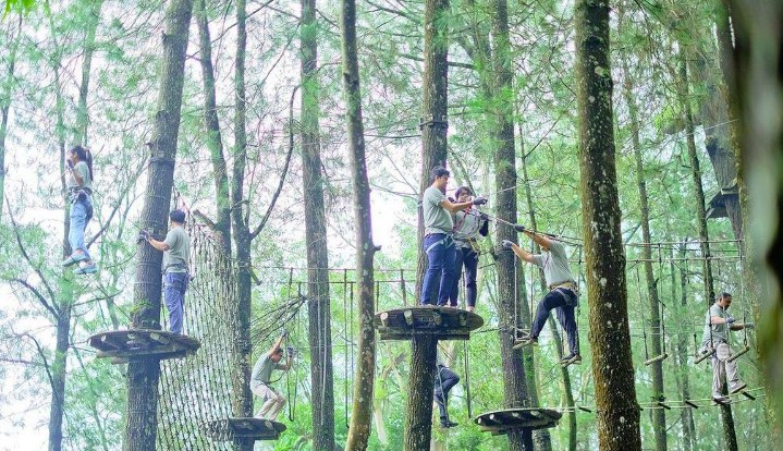 Kopeng Adventure Park Tambah Wahana Ekstrem