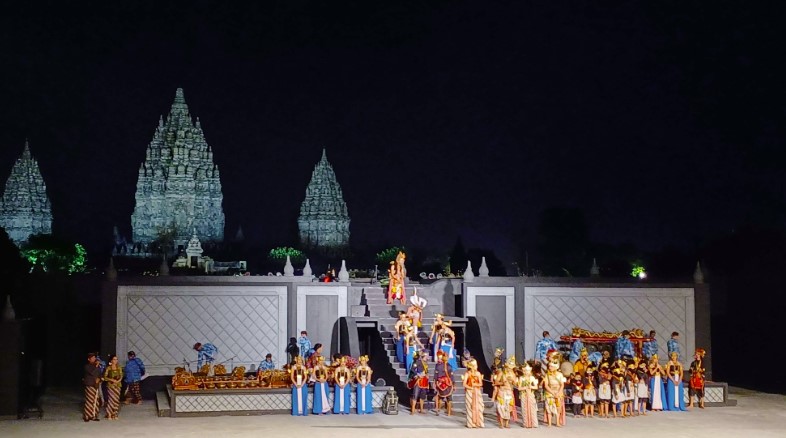 Candi Prambanan Gelar Pertunjukan Spektakuler