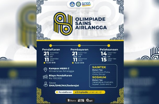 Olimpiade Sains Pelajar Dibuka Surabaya